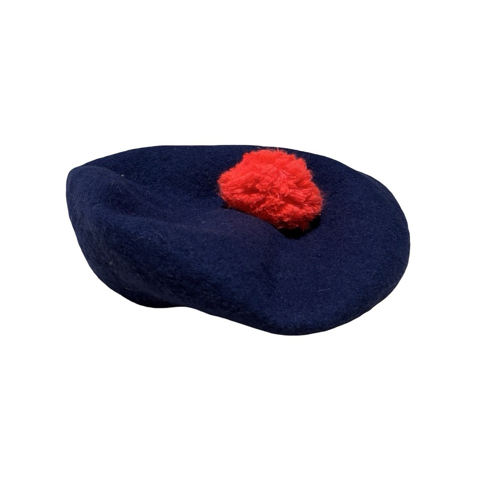 Boden Youth Kids‎ Beret Hat Cap Navy Size Small